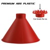 Magical Car Ice Scraper with Funnel,2 Pack Cone Windshield Ice
