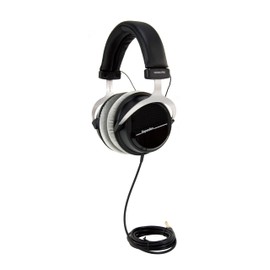 Superlux HD 330PRO, 32 ohms, Over-Ear Headphones, Professional Semi-Open Wired Headphones with 40mm Neodymium Drivers and Solid Bass, 3.5/6.3mm Jack Adapter for Smartphone, Tablets, Laptops, Computer