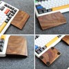 CrweanWcee Wrist Rest, Palmrest, Separate Type, Wooden, Natural Wood, Left