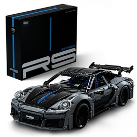 Nifeliz Sports Car Stinger RS Model Toy, Collectible Building Toy for Adults, Display Model Set and Gift for Car Enthusiasts (2,362 PCS, NF10328)
