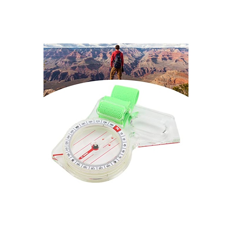 Pssopp Thumb Compass Navigation Compass Clear Scale Hiking Compass for