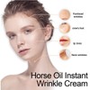 Horse Oil Instant Wrinkle Cream, Anti-Wrinkle Cream, Instant Effect Against