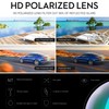DUCO POLARISED OVERGLASSES Wraparound Fit Over Glasses for Myopia 8956