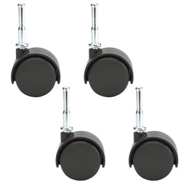 4-Pack Caster Wheels Compatible with Shop Vac Vacuum Cleaner, Durable and Easy to Install for Enhanced Mobility and Stability