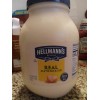 Hellmann's Real Mayonnaise Jar, Condiment for Sandwiches, Salads, 1-gallon 128oz