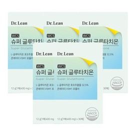 CL Pharm Dr.Lin Super Glutathione 400mg 30 sheets 5 / 씨엘팜 닥터린 슈퍼 글루타치온 400mg 30매 5개