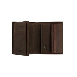 camel active Taipeh Herren Geldbörse Hochformat RFID Leder Mittelgroß Braun