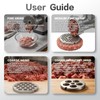 #8 Meat Grinder Plate with 5/8" Holes Fits LEM KitchenAid