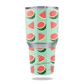 MightySkins Skin Compatible with Ozark Trail 30 oz Tumbler - Watermelon Patch | Protective, Durable, and Unique Vinyl Decal wrap Cover | Easy to Apply, Remove, and Change Styles | Made in The USA