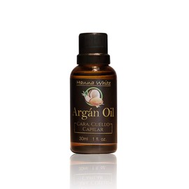 Hanna White: Aceite de Argán Concentrado para Cara, Cuello y Capilar I 30ml