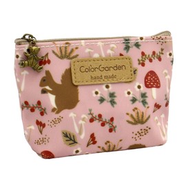 loco animo Pouch with Gusset S Size Lightweight Small Organizer Cute Makeup Pouch Bag in Bag Fashionable Makeup Pouch Gift, Small