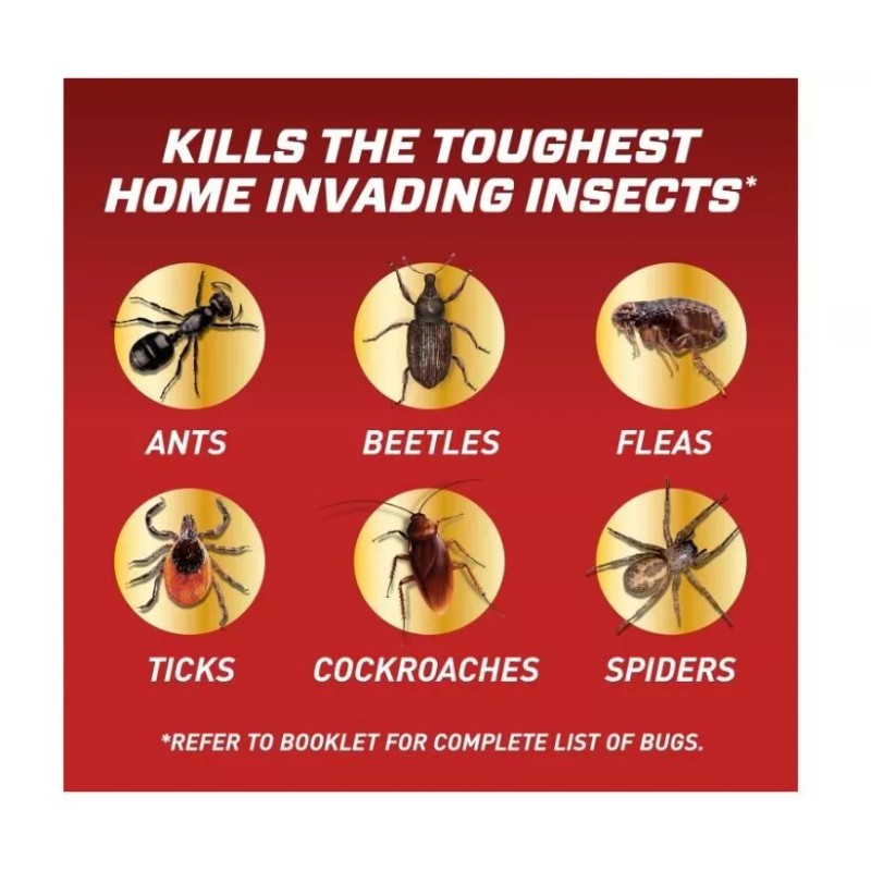 Ortho 0220910 Home Defense Insect Killer for Indoor&Perimet