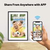 AEEZO Digital Picture Frame WLAN, 10.1 Inches Digital Photo Frame