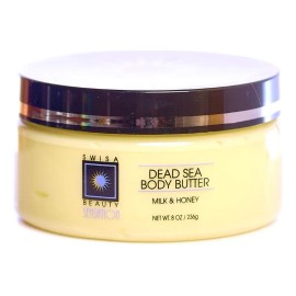 Mantequilla Corporal De Leche Y Miel Del Mar Muerto: Suaviza