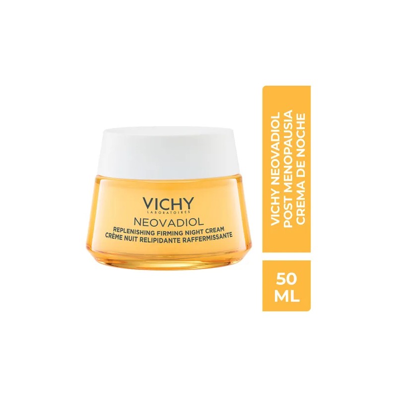 Crema Antiedad De Noche Post-menopausia Vichy Neovadiol 50ml para Todo