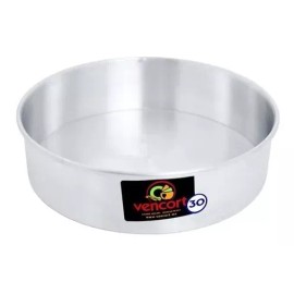 Like Shop Set 3 Moldes De Aluminio Grande Pastel Redondo Hornear 30 Cm