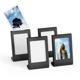NewGround Designs Mini Photo Frame - Set of 4 Stands for Instax Mini Polaroids - Picture Frame - Display Stand - Made in Germany