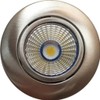 Nobi LB21 5068 ECO DOB LED Recessed Ceiling Spotlight 8 W 830 38° Dim Black Matt