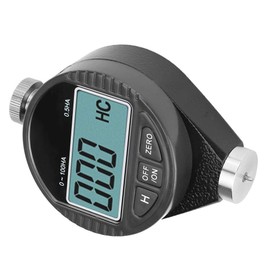 Medidor de dureza digital, pantalla LCD Medidor de dureza digital medidor Un durómetro Shore Goma Dureza 0.1 ° Precisión Medidor de dureza Medidor