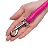 OOPSDOGGY Rolled Leather Dog Lead 6ft Heavy Duty Training Leash