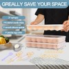 90 Deviled Egg Containers with Lid (Set 3),Plastic Deviled Egg