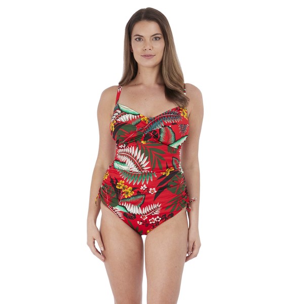 Fantasie Women's Vilamoura Underwire Twist Front Tankini Swim Top FS6564,