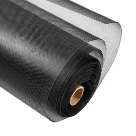 FCSOTSPS FCSOTSPS 304 Stainless Steel Mesh Window Screen Roll,35IN x 10FT Black Metal Window Screen Replacement,Window Screen Mesh for Window, Door, Patio,Pet (22 Mesh)