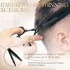 SEIMEIKEN 6" Black Hair Scissors Professional Hair Cutting Scissors and