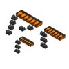 MagAttach Socket Extension Organizers (3 Piece Set, Orange/Black)