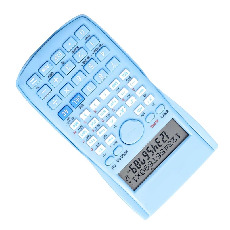 Efficient 12-bit Science Calculator, 240 Functions, Math Calculator with LED