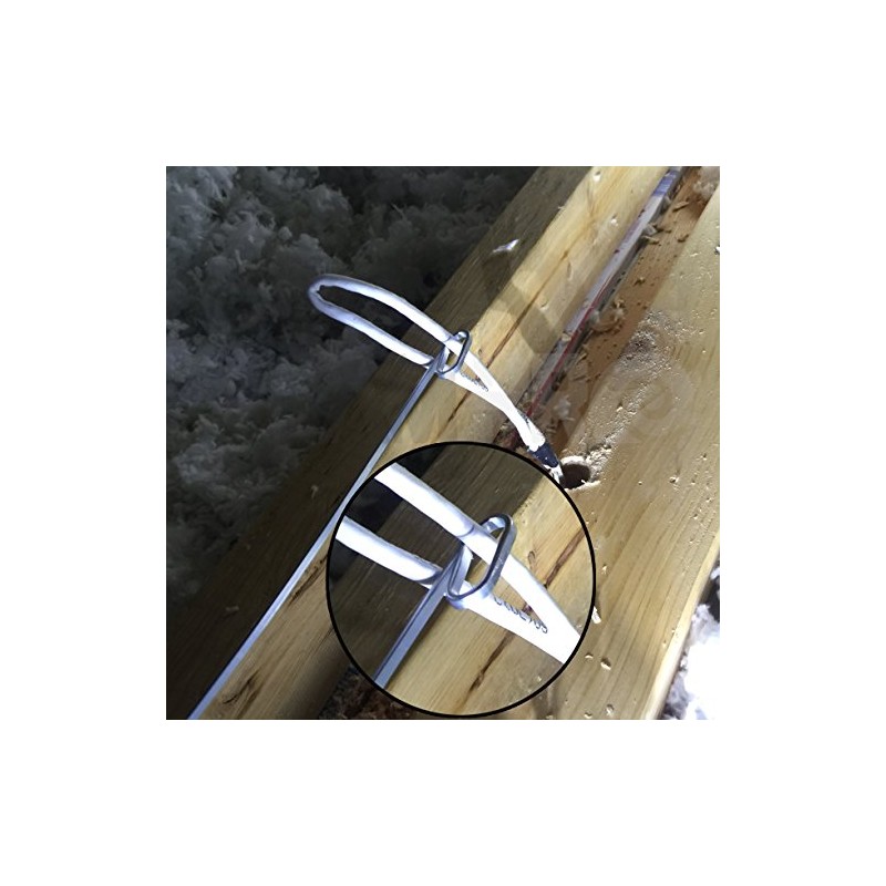 Vanitek 200 Foot Reach, Spring-Steel Fish Tape Reel, with High