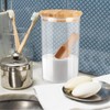 42oz Acrylic Bath Salt Jar with Wooden Scoop Flour Containers