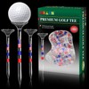 HUAEN Golf Tees Big Cup (USA Flag Series)