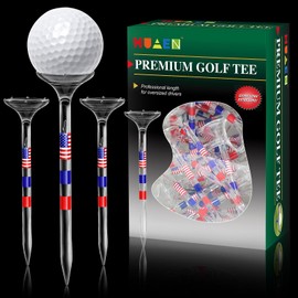 HUAEN Golf Tees Big Cup (USA Flag Series)