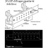 GOUNENG Wall Mounted Pure Copper Ground Bus Bar Kit -