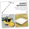 GANAZONO Heavy-Duty Stainless Steel Manhole Cover Hook T Shape Lift