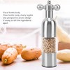 Pepper Mill Professional Refillable Ceramic Rotor Coarseness Adjustable Manual Pepper