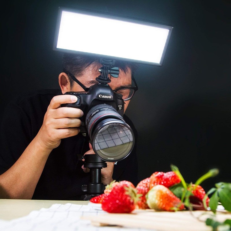 VILTROX L132T Ultra Thin LED Video Light Panel Dimmable Camera