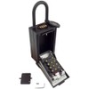 NU-SET 2084-3 Key/Card Storage Push Button Lockbox with Combination Locking