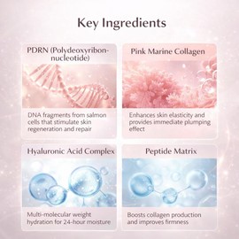 Pink Collagen Volume Multi Balm Stick con PDRN, Bálsamo Facial Reafirmante Anti-Edad, Bálsamo Multifunción en Barra, Hidrata y Reafirma la Piel, Atenuando las Líneas de Expresión y las Arrugas (1PC)