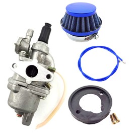 DJ-Motor 44mm 2 Stroke Air Filter Mount Stack Gas Throttle Cable Carb Carburetor For 47cc 49cc Mini Moto Quad ATV Pocket Dirt Bike