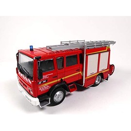 OPO 10 - Lot of 2 fire engines 1/43 compatible with Renault VI S180 + Berliet FF 6x6 (P2 + P11)