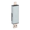 USB 3.0 Card Reader Plug and Play Dual Connector Memory