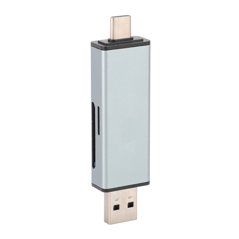USB 3.0 Card Reader Plug and Play Dual Connector Memory