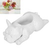 Dog Planter, Succulent Planter Pot French Bulldog Shape Hand Crafted