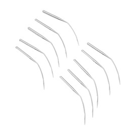 Blindstitch Curve Sewing Needle Size 10 Blind Stitching Machine Lwx6T Replacements 10Pcs Picking Machine Steel Prying Trouser Hems Machine 10 for Pieces Thickness Machine Quilting