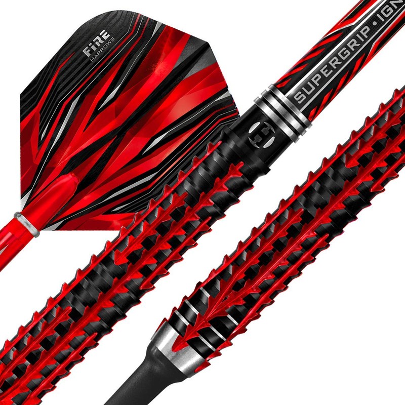 Harrows Fire Inferno 90% Soft Darts 21 g