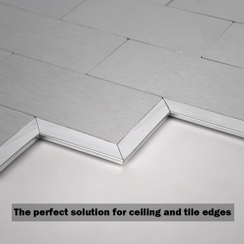 16.4 Ft Peel and Stick Trim,Flexible Peel and Stick Trim