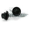 Hex Washer Head Mechanical Galvanized Roofing Screws Black Finish -