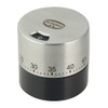 Dr.Oetker Kitchen timer Profi 6,5 cm in silver, Stainless Steel,